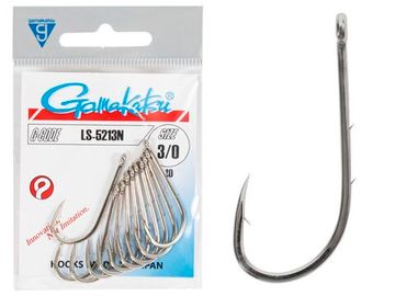Крючки Gamakatsu LS-5213N HOOKS NICKEL разм. 3/0 10шт.