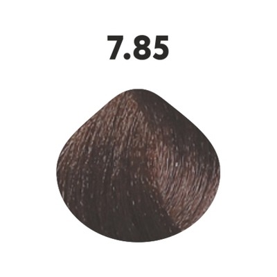 7.85 крем-краска KAARAL Baco Color Collection махагоново-коричневый блондин - 100 мл.