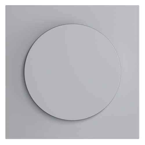 Накладка для светорегулятора поворотно-нажимного, S70 (серый)