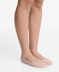 OYSHO Набор из двух пар невидимых носков из хлопковой смеси, бледно-розовый