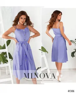 Платье 2008-голубой Minova