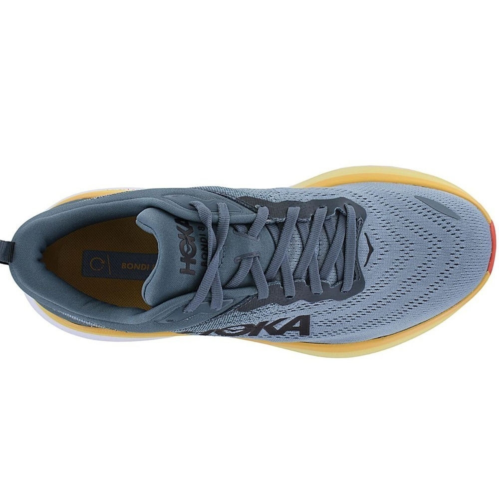 Кроссовки мужские HOKA M BONDI 8 WIDE Goblin Blue / Mountain Spring