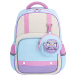 Рюкзак BRAUBERG KIDS MODE с кошельком в комплекте, 1 отделение, "Little sweetie", 39х28x15 см.
