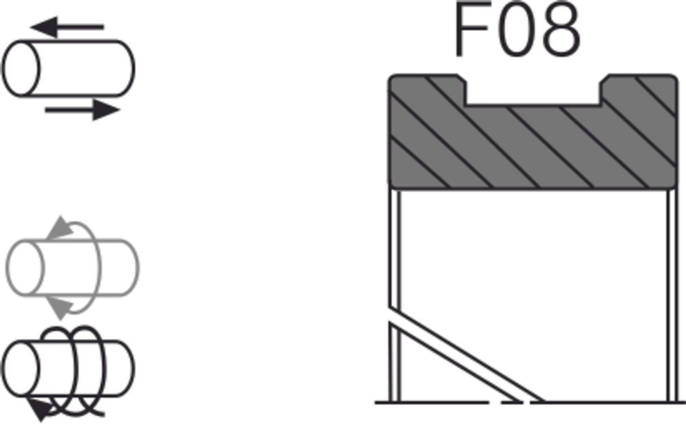 Направляющее кольцо F07 / F08