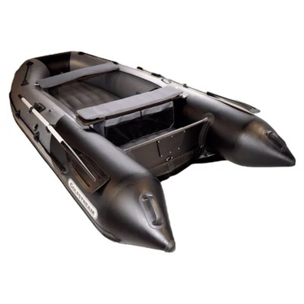 Лодка ПВХ GOLFSTREAM ПАТРИОТ MP 350 + 2х-тактный лодочный мотор NISSAN MARINE NM 9.8 B S