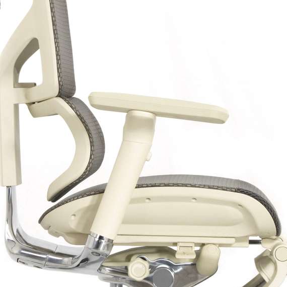 Кресло EXPERT 2 SAIL RSAM 01-G (сидение MAX с подножкой, подлокотн 6D(360), сетка сер/каркас светл)