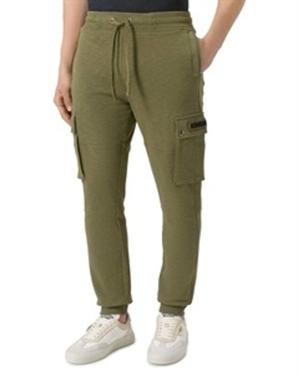 Брюки муж. Aeronautica 982 хаки нашивка