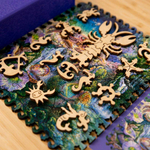 Знак зодиака - Рак от DAVICI - сборные пазлы причудливой формы, это картины, которые вы собираете сами