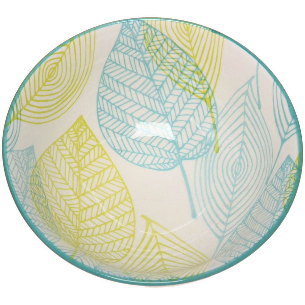 Салатник керамический «Эдельвейс» 13,5*5см, желто-голубой