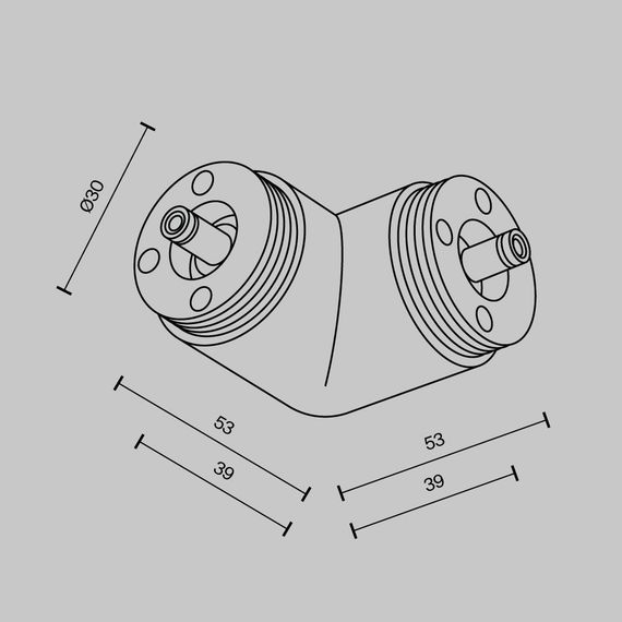 Аксессуар Maytoni Technical CA014CL-B