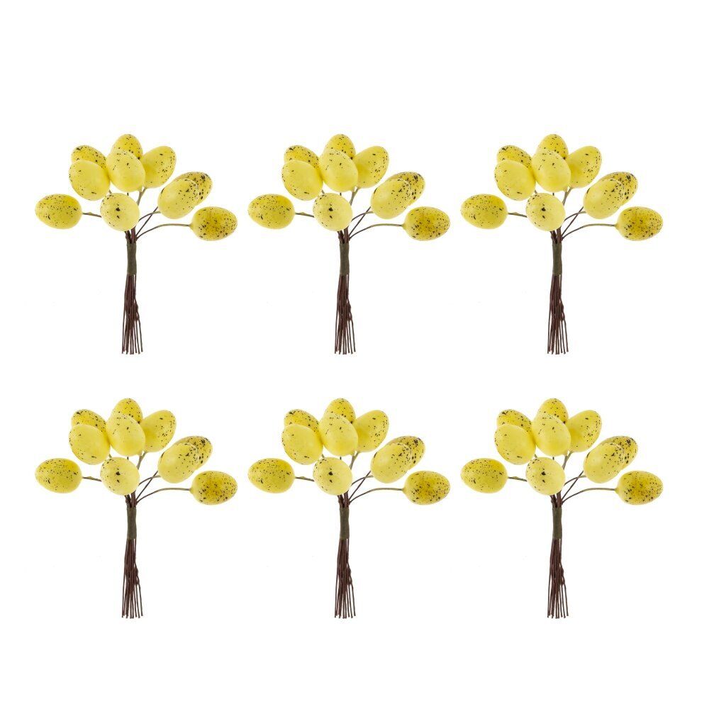 GAEM Набор из 6-ти изделий декоративных "Яйца пасхальные", L17 W3 H18/10 см