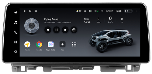 Магнитола для KIA Optima 4 2016-2020 - Teyes LUX ONE монитор 12.3" 2K QLED на Android 10, Быстрая, CarPlay, 4G SIM-слот