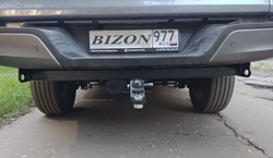 Фаркоп с унив. электрикой Смарт на Changan Hunter Plus 2023- Бизон FA 0420-E