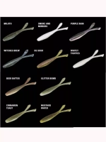 Мягкая приманка The Jerk Minnow 5"/ GB (5шт./уп.)