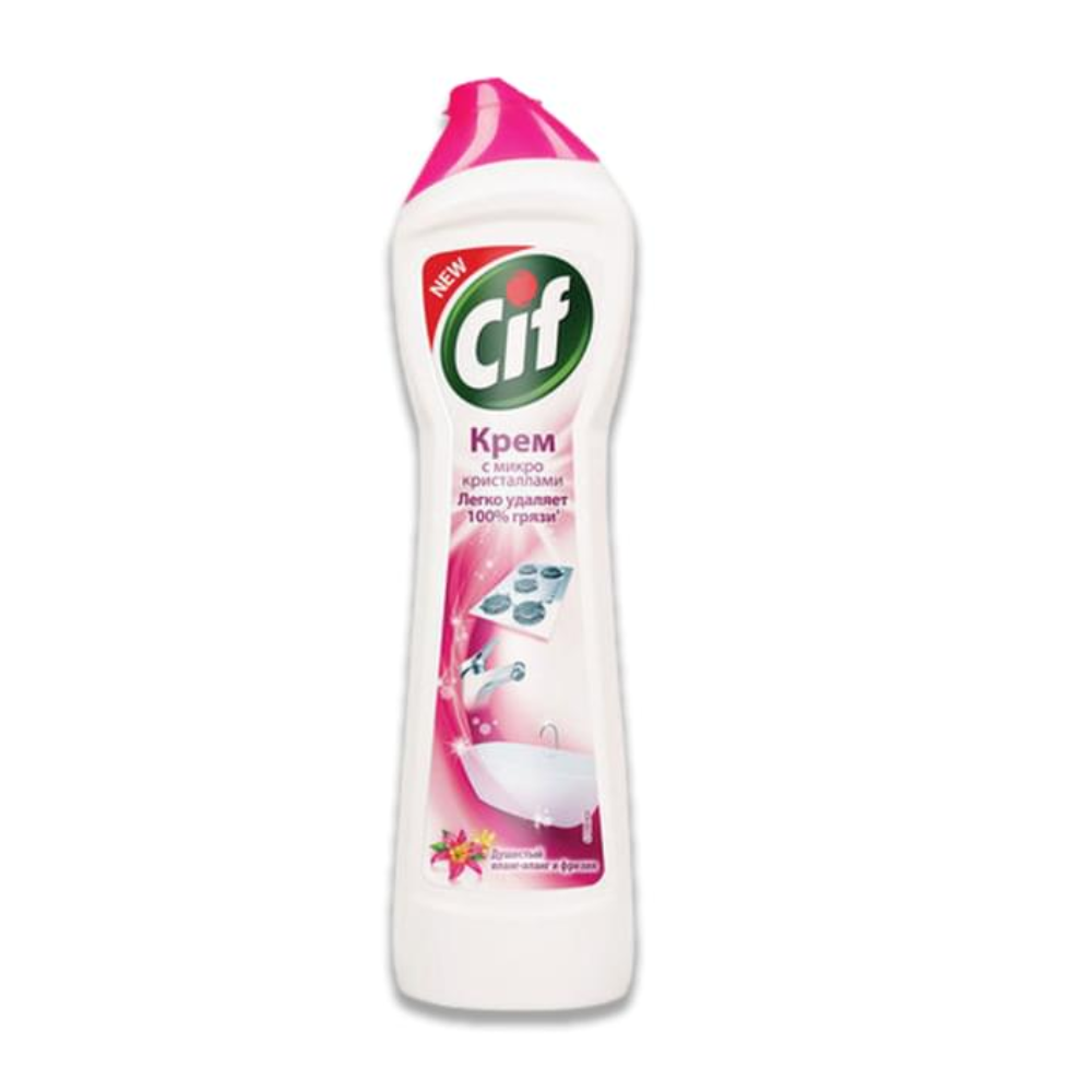 Чистящее стредство крем Cif Pink Fresh 500 мл
