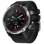 Умные часы Garmin Descent Mk2 стальные с черным ремешком 010-02132-10