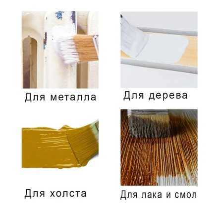 01031 Кисть флейцевая "Натуралт" 1/2" 13мм