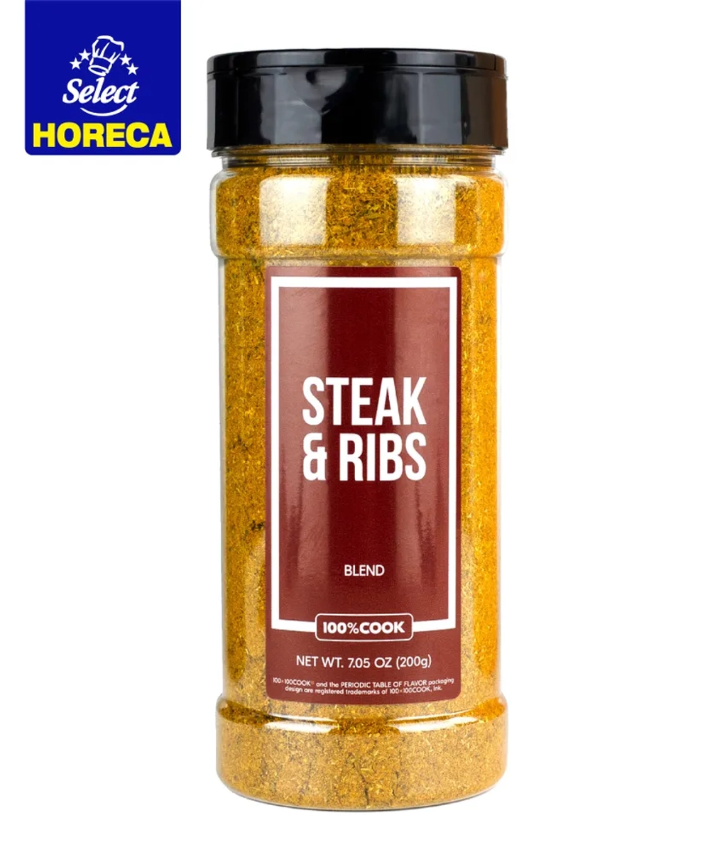 Приправа для Стейков и рёбрышек, 100%COOK 200 г