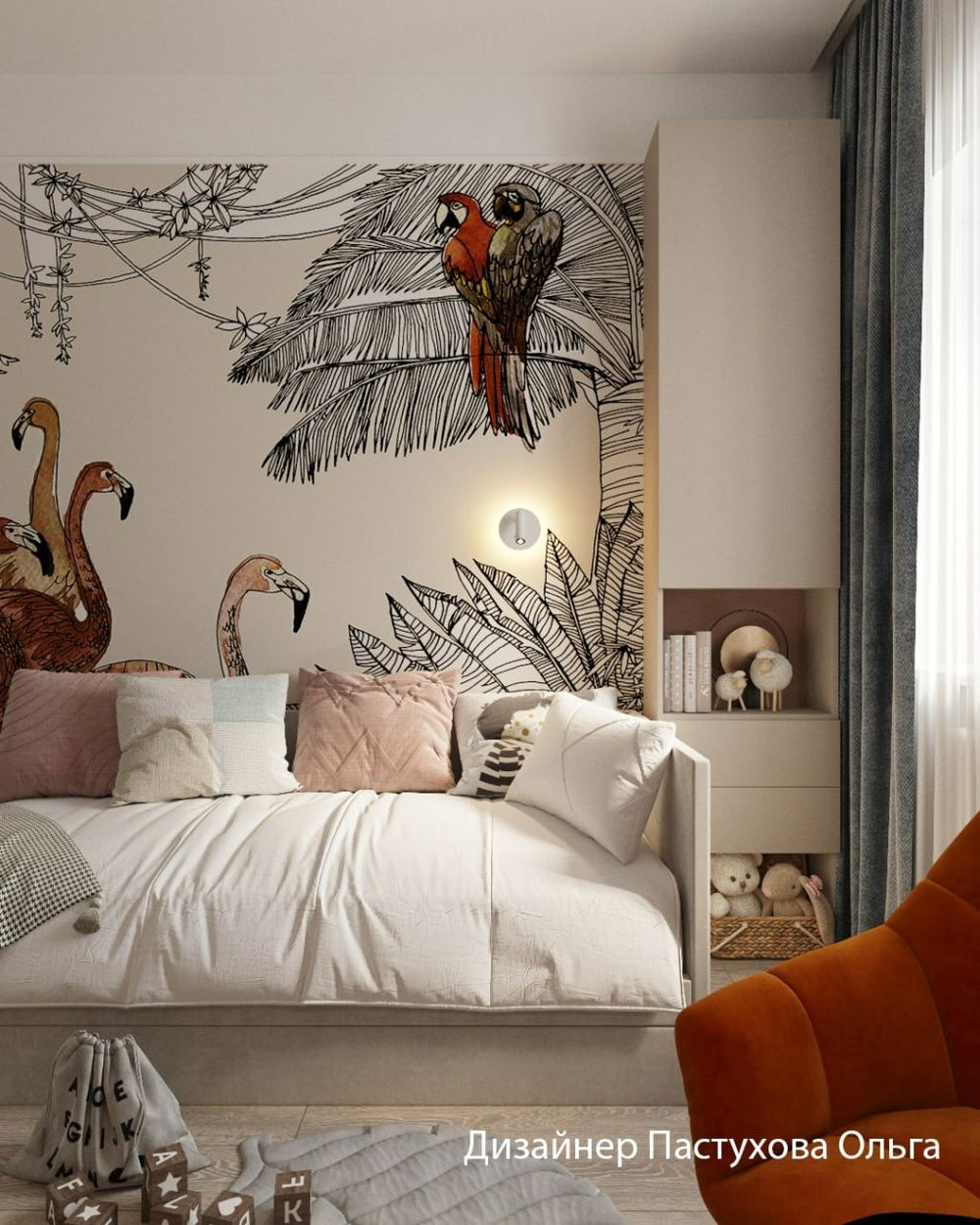 Бесшовная фреска 19136, 2,7 м (Ширина 4 м)