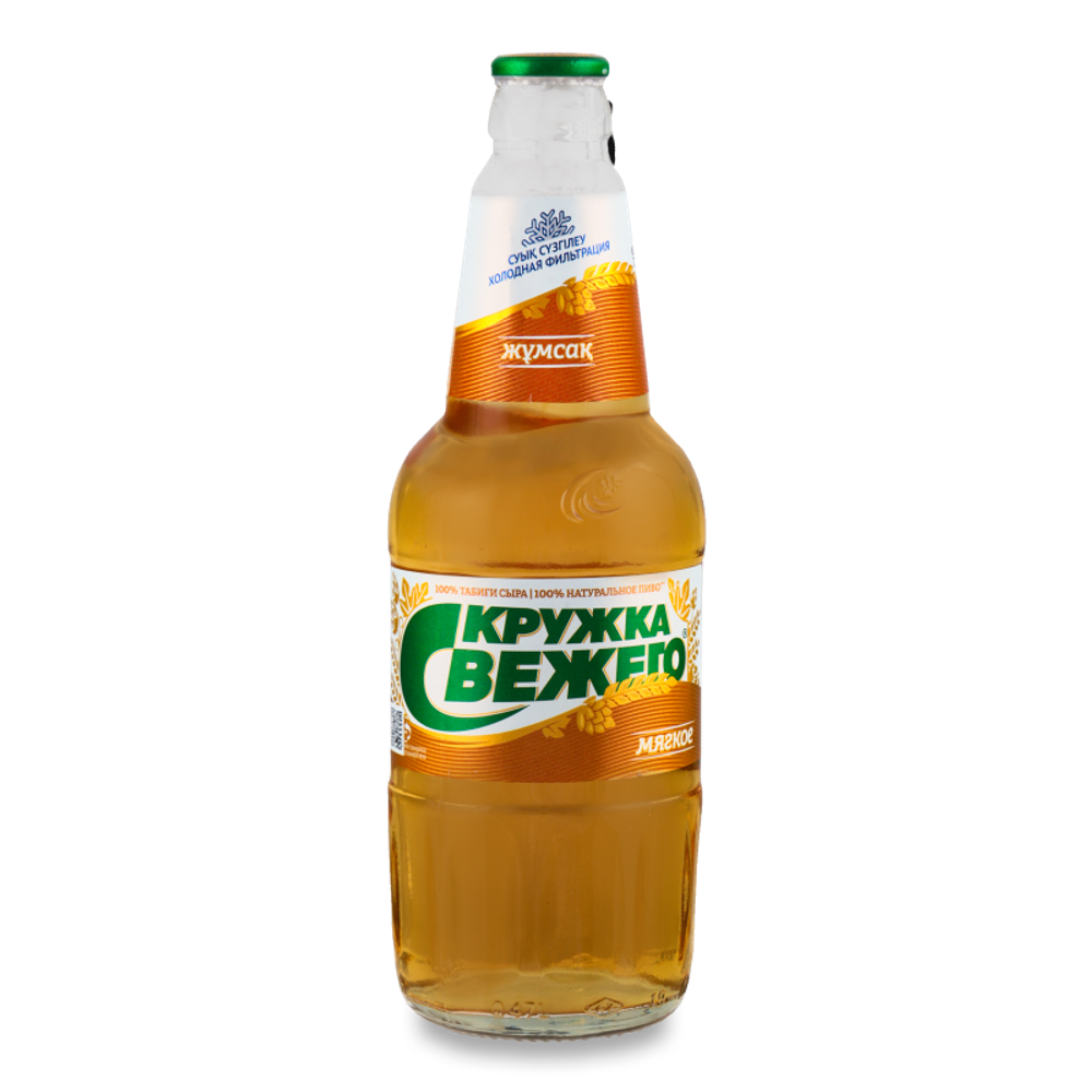 Пиво Кружка Свежего Мягкое 0,475 л