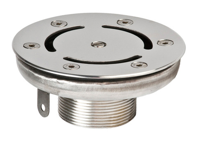 Форсунка донная регулируемая д.120 под пленку AISI 316