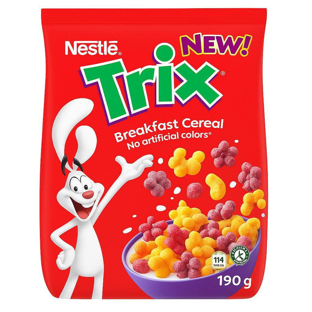 Готовый завтрак Trix с витаминами и минералами 190 гр