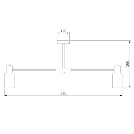 Потолочная люстра Eurosvet Vegga 70160/12 латунь Smart