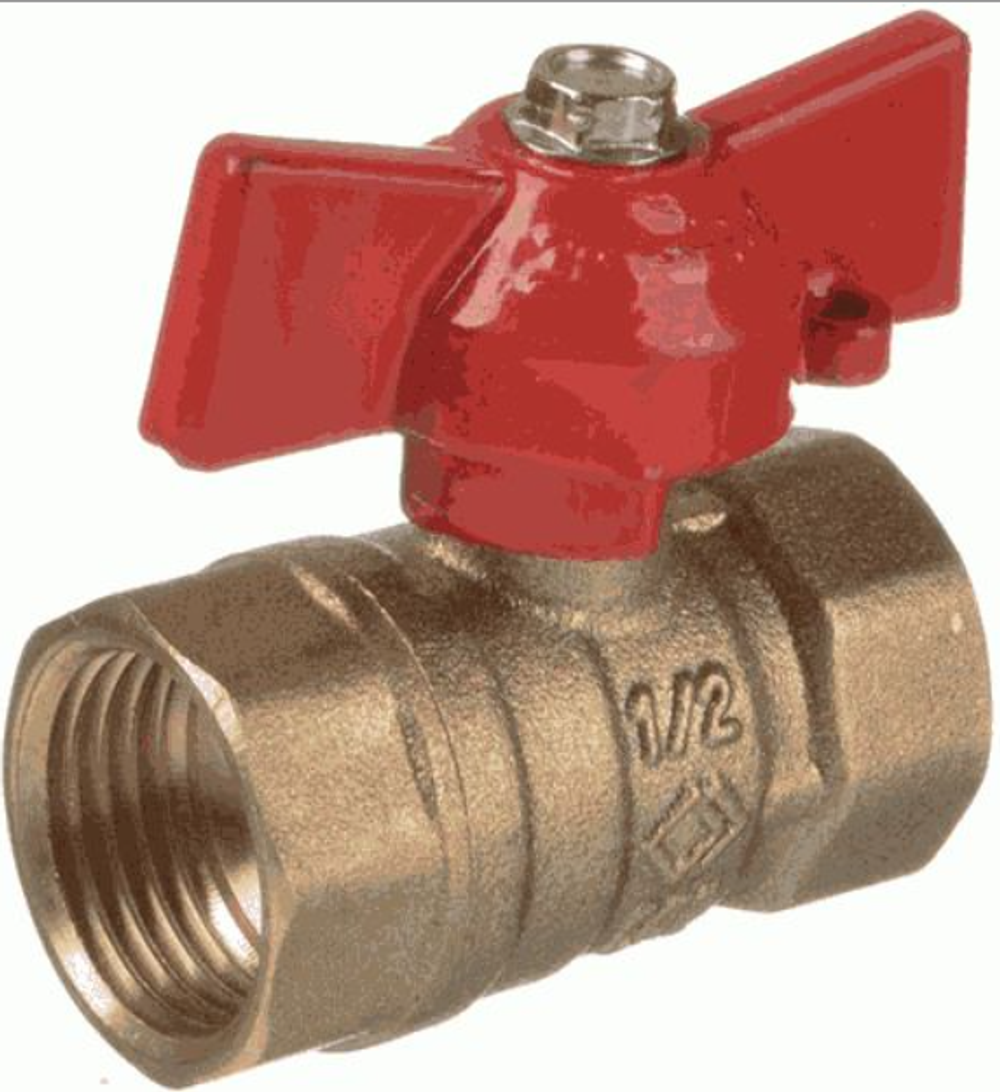 Кран шаровый Expromt 1/2" в/в бант. Ex 10414