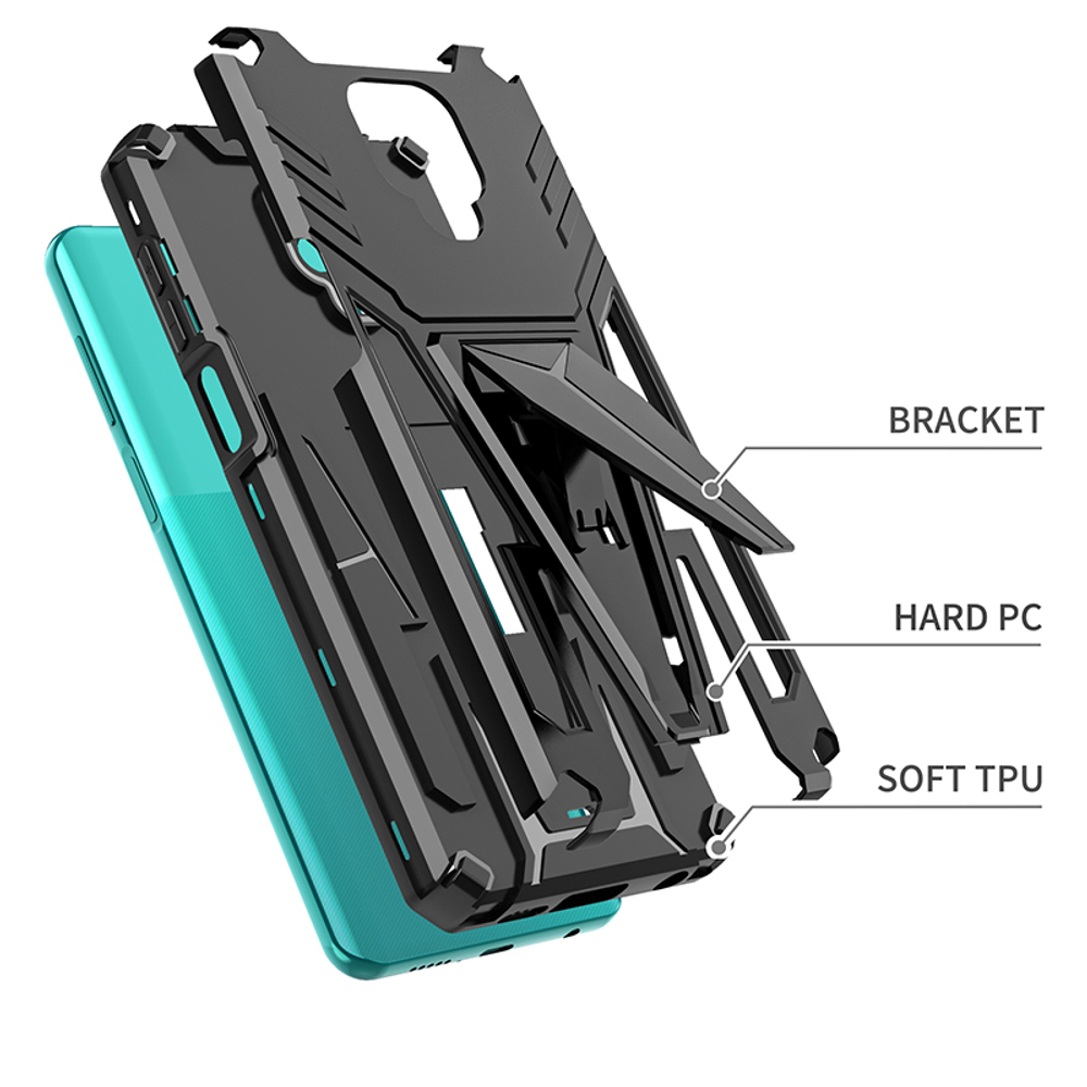 Чехол Rack Case для Xiaomi Redmi Note 9 Pro / 9 Pro Max / Note 9S