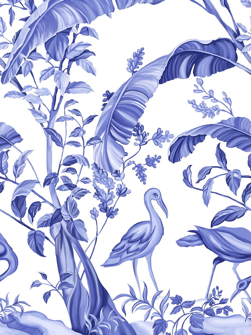 Простынь на резинке Сказка "Шинуазри" 120х200 см, перкаль