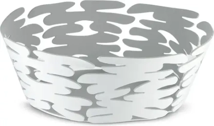 Alessi Корзина Barket 18x6,5 см белая