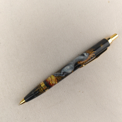 Ручка шариковая Parker "Золотогривый конь" с ручной росписью в коробке