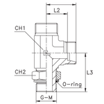 Штуцер FRLG DS16 BSP 1/2" (корпус)