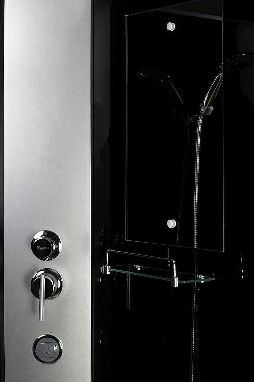 Душевая кабина Niagara Classic NG-2509-14BKTG 100х100 с гидромассажем