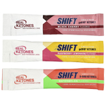 Real Ketones, Shift, набор разных вкусов, арбуз, черная вишня, малиновый лимонад, 7 порционных стиков, 53 г (1,9 унции)