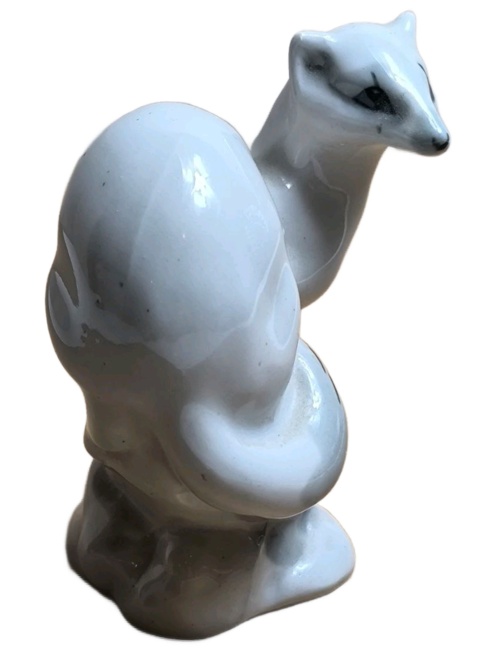 Фарфоровая статуэтка "Хорёк" (ЛЗФИ)