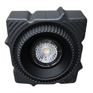 Встраиваемый светодиодный светильник в натяжной ПВХ потолок LED 7W 3000K ST753.438.07 чёрный ST-Luce