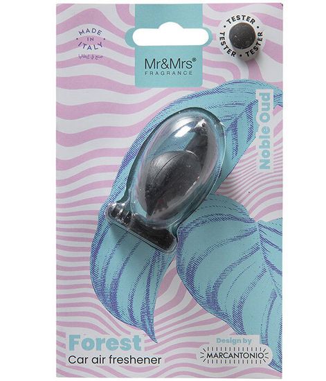 Аромадекор для автомобиля и дома FOREST SNAIL УЛИТКА (благородный уд) в блистере, Mr&Mrs Fragrance