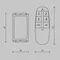 Пульт для управления освещением 4 зоны Lighting control mrc004b