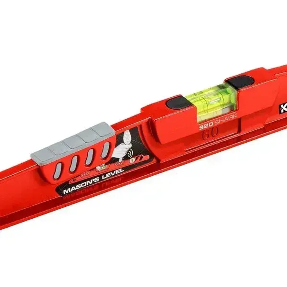 Уровень для плиточника 80 см, 2 глазка литой, практичный