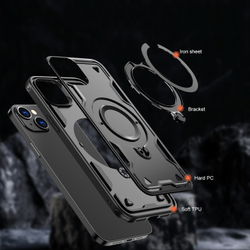 Чехол Magneto Case с кольцом для iPhone 14