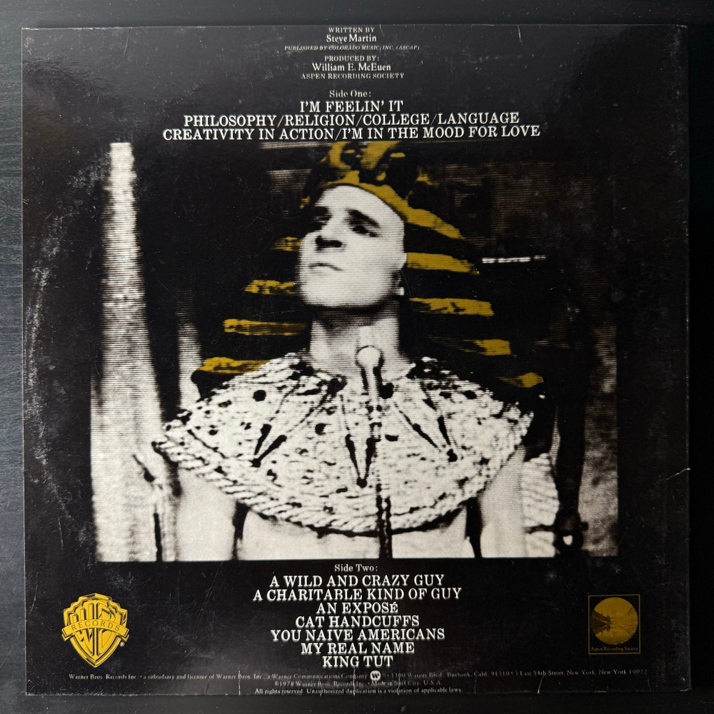 Steve Martin ‎– A Wild And Crazy Guy (США 1978г.)