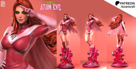 Фигурка Непобедимый Атомная Ева Atom Eve Invincible