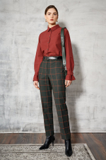 22499 Блузка женская (бургунд)