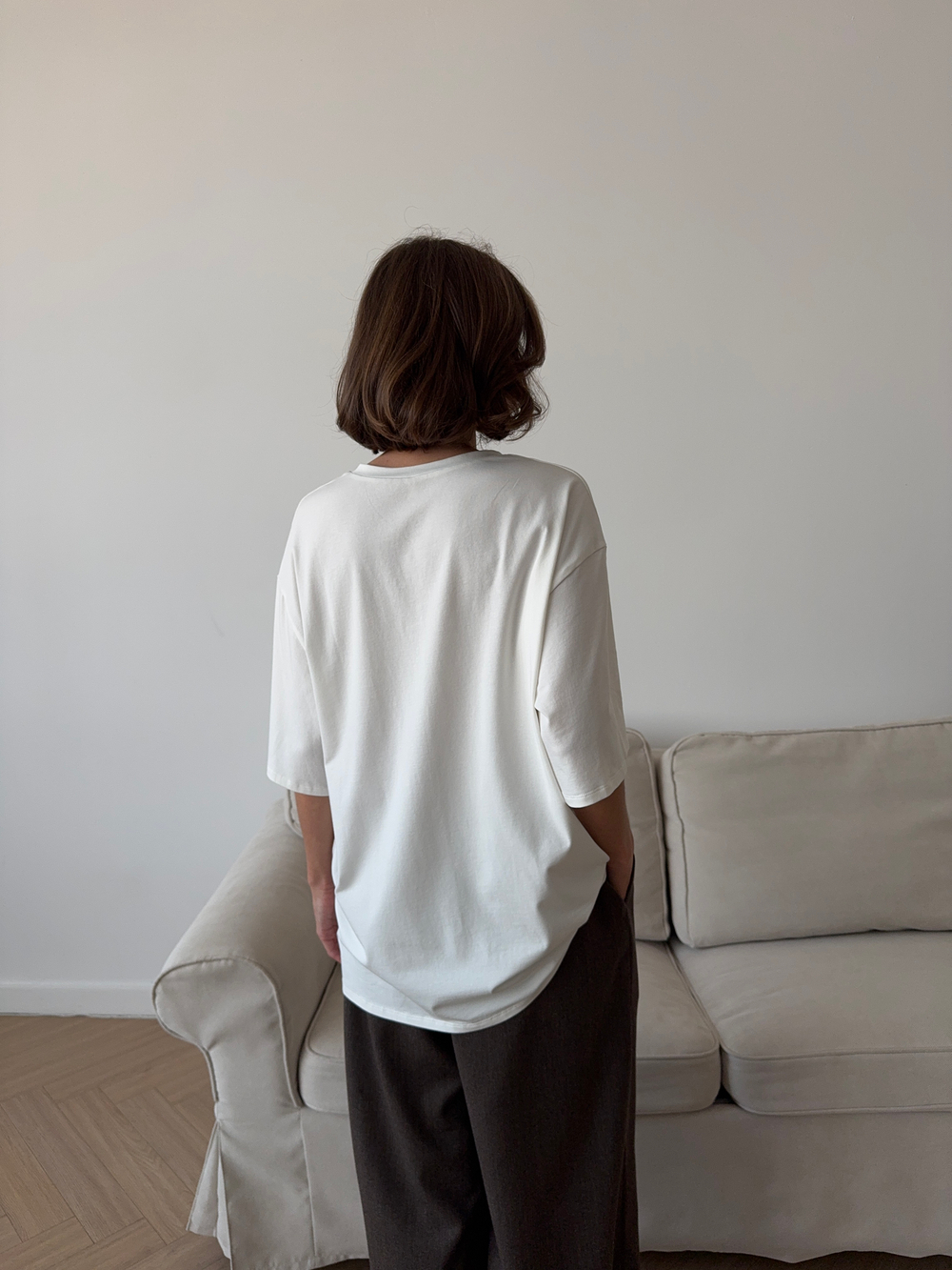 футболка AMI basiс