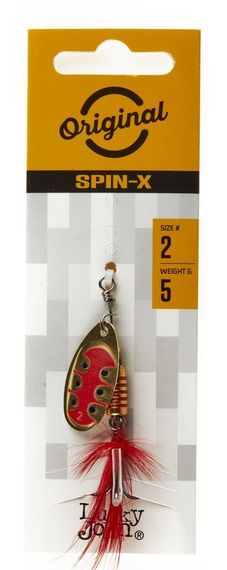 Блесна вращ. Lucky John SPIN X ROUND 02 5,0г GX1