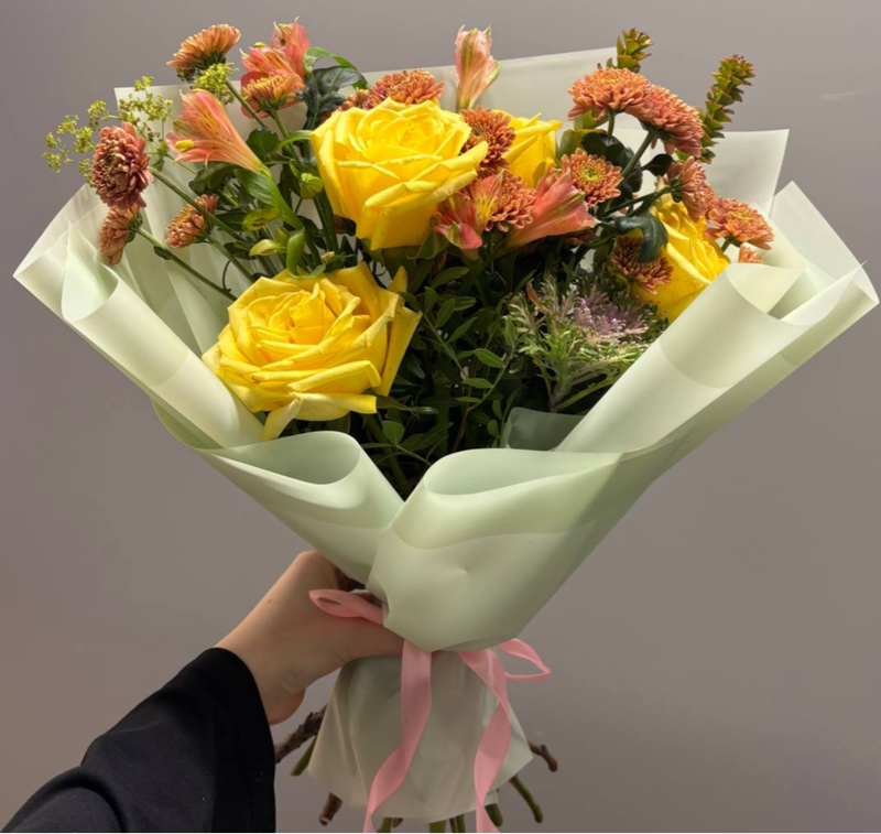 Букет "Осенняя палитра"