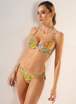 Раздельный пуш-ап купальник Yumi (Размер: B/M) (Цвет: желтый)