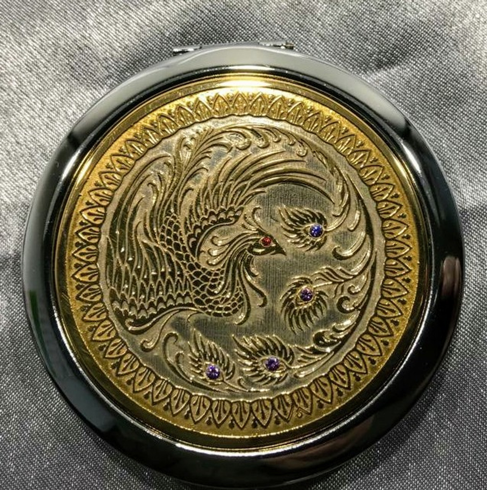 Ручное зеркало "Райская птица"