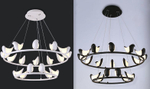 люстра Creative Bird Chandelier 12+6R